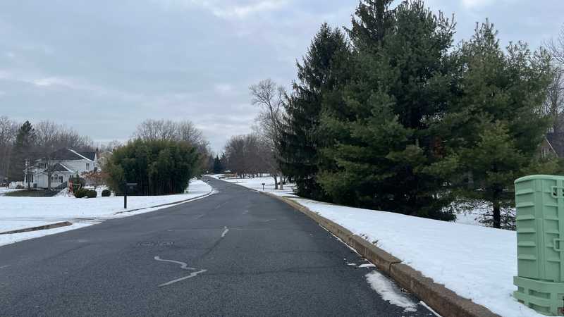 Early Christmas Eve snow in Pennsylvania